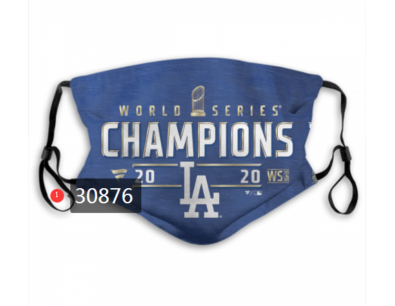 2020 Los Angeles Dodgers Dust mask with filter 119